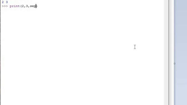 PYTHON TUTORIAL: PYTHON SEP AND END смотреть онлайн