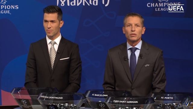 2018/19 UEFA Champions League Round Of 16 Draw