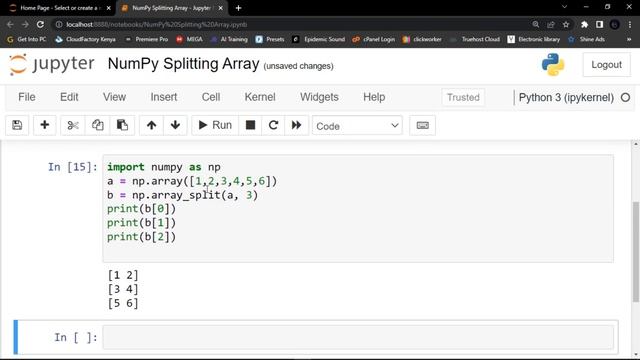 NumPy TUTORIALS | LESSON 11 | ARRAY SPLIT смотреть онлайн