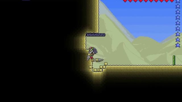 Terraria: Tunneling through sand смотреть онлайн