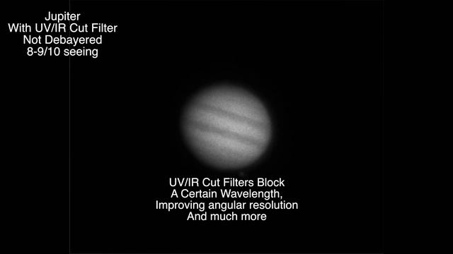 Planetary Imaging | With and Without A UV/IR Cut Filter смотреть онлайн