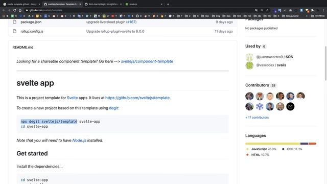 [Svelte.js Core API 완벽 가이드] - 개요 - 4. VS Code에서 Svelte 프로젝트 시작하기 смотреть онлайн