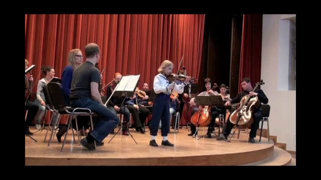 А. Вивальди Концерт для скрипки с орк. соль мажор 1ч. Исп. Куракин Тихон, 7 лет смотреть онлайн