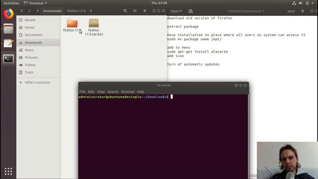 How To Install Previous Versions Of Firefox On Ubuntu 17.10 смотреть онлайн
