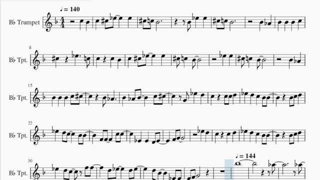 Trumpet Sheet Music: How to play I'm Just Ken (Barbie) by Ryan Gosling смотреть онлайн