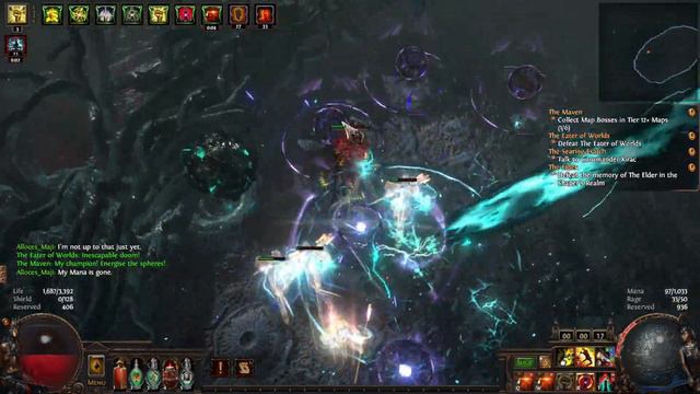 [3.23] Splitting Steel Deadeye lv91 - Eater of Worlds смотреть онлайн