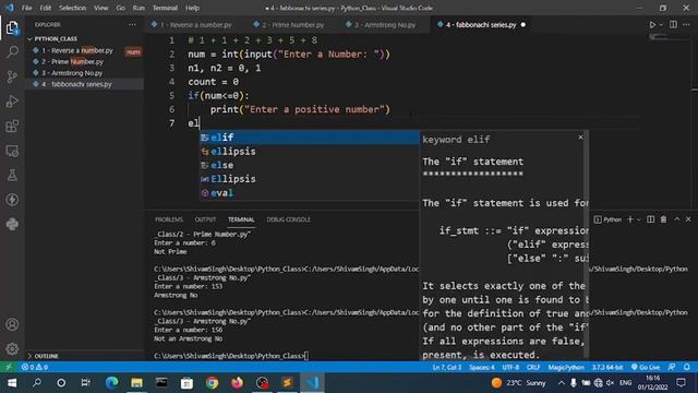 How to Print Fibonacci Series in Python? | Python for Beginners - @HimeshSinghTutorials #python смотреть онлайн