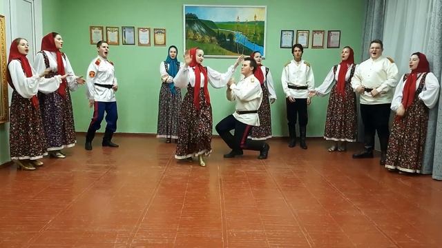Образцовый фольклорный ансамбль "Ладушки" (старшая группа) - "Вы послушайте, ребята" смотреть онлайн
