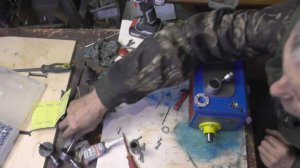 Ремонт и сборка  ТВ-4. Коробка подач.