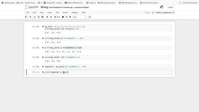 TD2 - Basics of Python and Data Analysis (String Slicing) смотреть онлайн