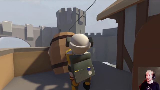 Dont leave me you traitor! Lets play Human Fall Flat with Jamie and Ted смотреть онлайн