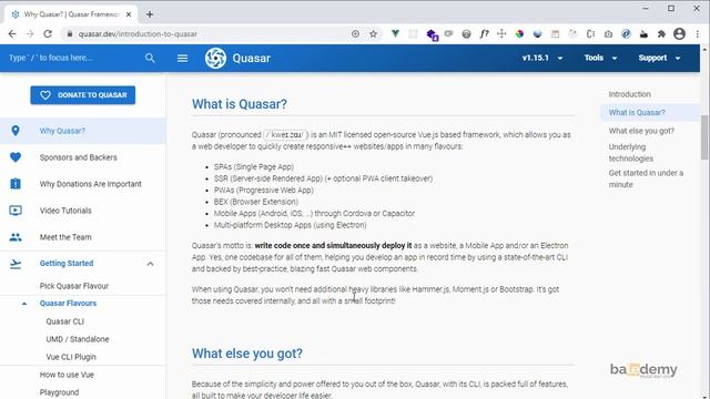 Tutorial Quasar Framework #1 - Apa itu Quasar смотреть онлайн