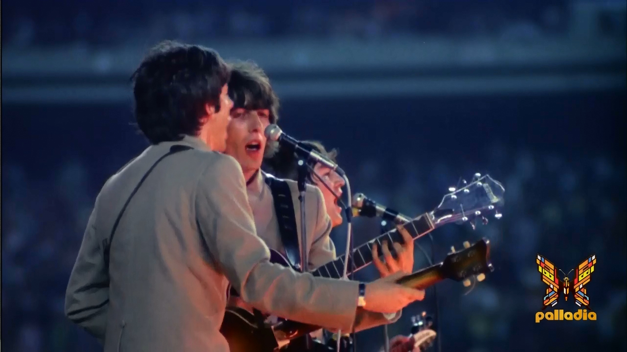 The Beatles - "Help!" (Live Shea stadium 1965) смотреть онлайн