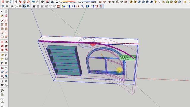 Уроки Sketc Up. Создание эркера смотреть онлайн