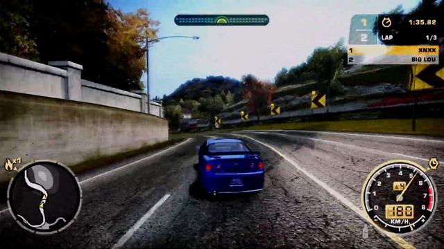 COBALT SS NO UPGRADE VS BigLou BLACKLIST 11 - NFSMW смотреть онлайн