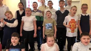 Видеопоздравление с Днём защитника Отечества от воспитанников ГБУ АО АМРЦ