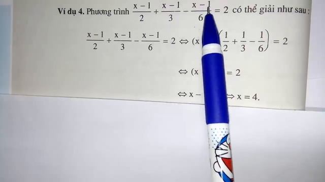 Toán học lớp 8 - Bài 3 - Phương trình đưa được về dạng ax + b = 0 смотреть онлайн