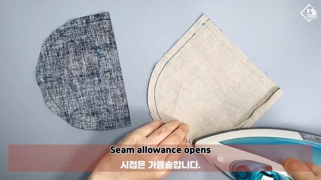 DIY ROUND DRAWSTRING POUCH/ Mini pouch/ easy sewing tutorial [Tendersmile Handmade] смотреть онлайн