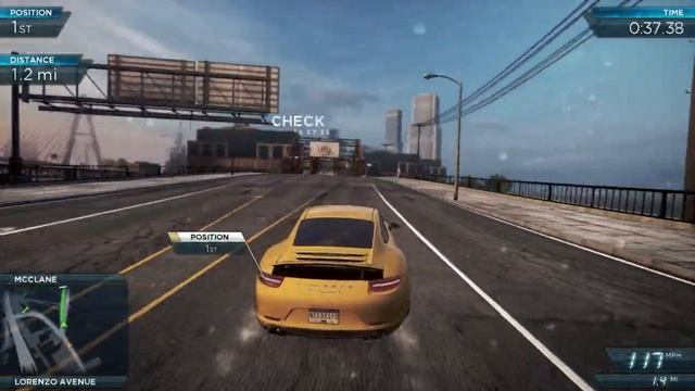 Need For Speed Most Wanted 2012 Porsche 911 Carrera S PC Gameplay #1 смотреть онлайн