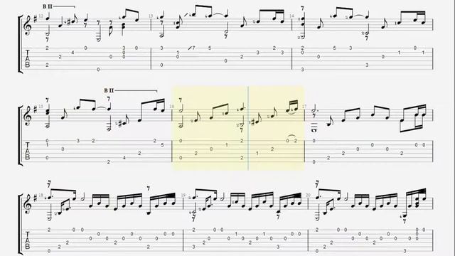 "Там где Клён Шумит" (Where the Maple Tree Makes a Noise) - Fingerstyle | Free Tab & Sheet смотреть онлайн