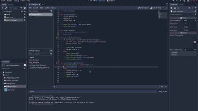 How to Create Typing Dialogue Text in Godot смотреть онлайн