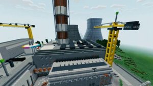ЧАЭС В МАЙНКРАФТЕ, ОБЗОР КАРТЫ ЧЕРНОБЫЛЬ, CHERNOBYL MINECRAFT