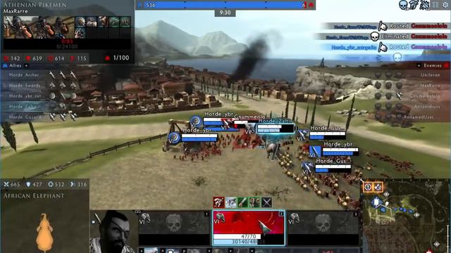 Zaltir VS. Gnumme в TotalWar:Arena КАК ЭТО БЫЛО. смотреть онлайн