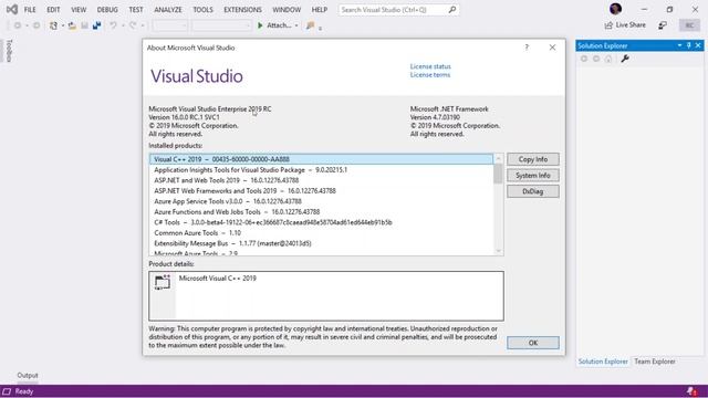 [SOLVED] .NET Core 3 is not working in Visual Studio 2019 смотреть онлайн
