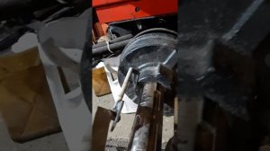 Снимаем тормозной барабан на минитракторе Русич Т-18