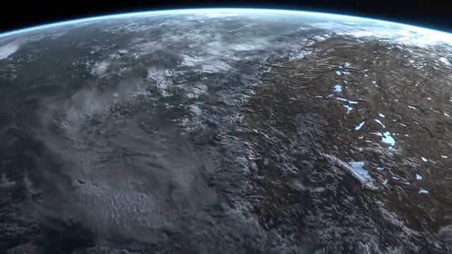 Earth From Space - 700 Km Orbit Over Tibetan Plateau смотреть онлайн