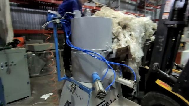 Агломератор для пленки в работе на стрейч PZO-A-45 смотреть онлайн