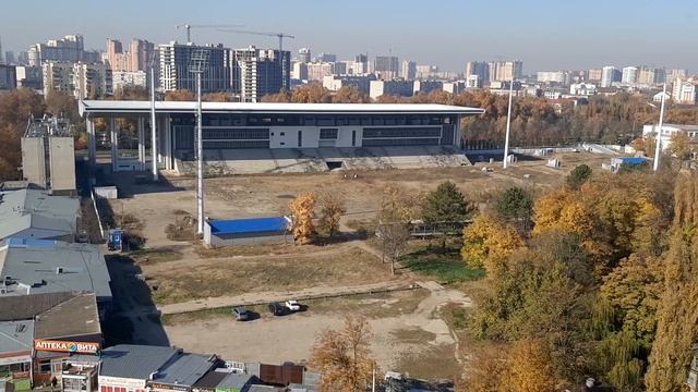 Когда закончат ремонт стадиона Динамо в Краснодаре? Стадион Динамо в центре Краснодара. Ноябрь 2019 смотреть онлайн