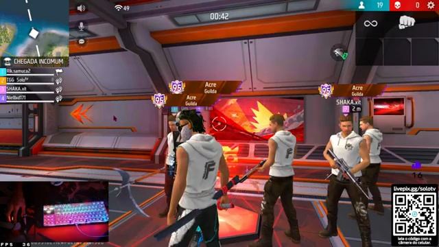 ?SOLOTV AO VIVO!?DOMINGOWW! JOGANDO COM INSCRITOS! ?FREE FIRE + VALORANT!? смотреть онлайн