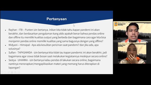 [Webinar Series Volume I - Adaptasi Pendidikan Dasar XXV AMP selama Pandemi COVID-19] смотреть онлайн
