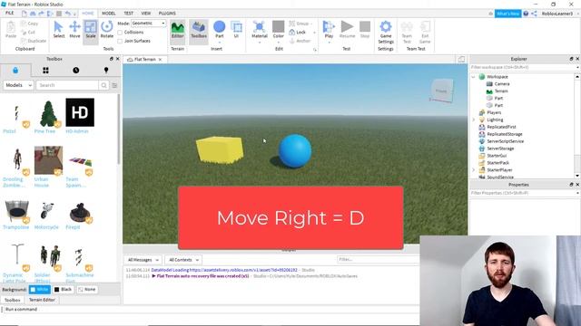 How to Move the Camera in Roblox Studio, Zoom In and Out смотреть онлайн