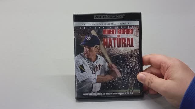 САМОРОДОК - THE NATURAL - 4K UHD Blu-ray - 1984 - Robert Redford - Kim Basinger - Glenn Close