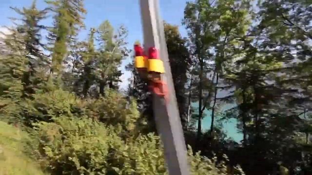 Швейцария из окна поезда смотреть онлайн