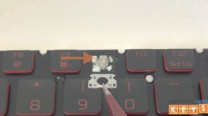 Acer Nitro 5 Keyboard Keycap and hinge clip installation guide