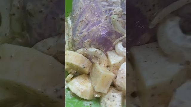 Голень индейки в духовке! Вкусно, пальчики оближешь!