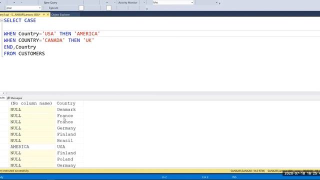 Class 24 ( 4 pm batch ) MSSQL case statement смотреть онлайн