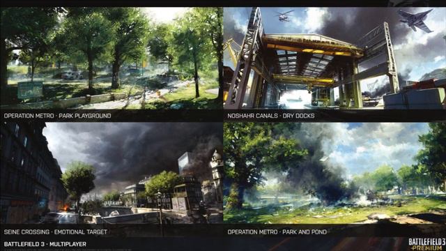 Battlefield 3 Artwork Booklet смотреть онлайн