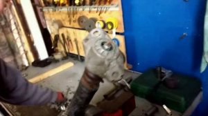 замена амортизаторов (пыльников) vw touran