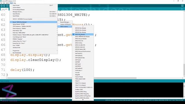 IoT Based Clock | NTP | NodeMCU NTP Clock using ESP32 and ESP8266 | clock NTP OLED смотреть онлайн