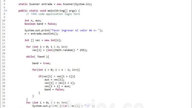 arrays – java (ordenar caracteres ascii) смотреть онлайн