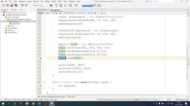 2/8 - Employee Management System | Java Project | Creating Login Class смотреть онлайн