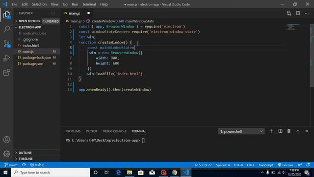 Electron js tutorial for beginners # Window State смотреть онлайн