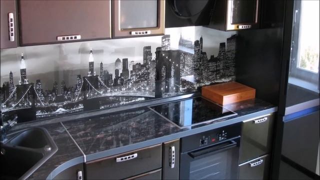Дизайн кухни: фартук из стекла – скинали смотреть онлайн