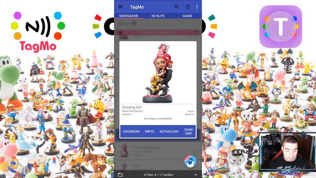 CREA O CLONA TUS PROPIOS #AMIIBO #GRATIS #TAGMO #TAGMIIBO, Android/IOS y NFC. 2022 смотреть онлайн
