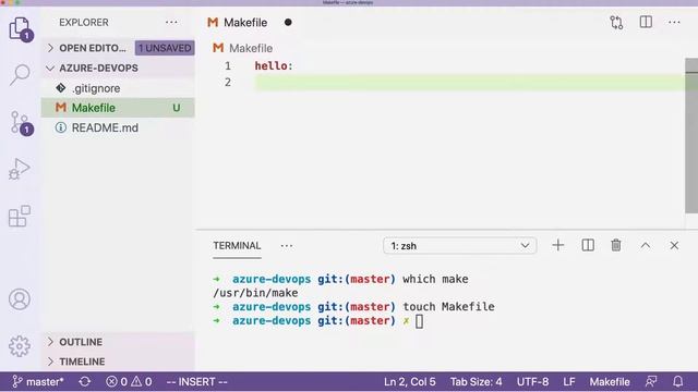 Create a Makefile смотреть онлайн