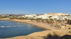 Обзор! Пляж отеля Континенталь Плаза Аква Бич 5* (Continental Plaza Aqua Beach 5*). Шарм эль Шейх